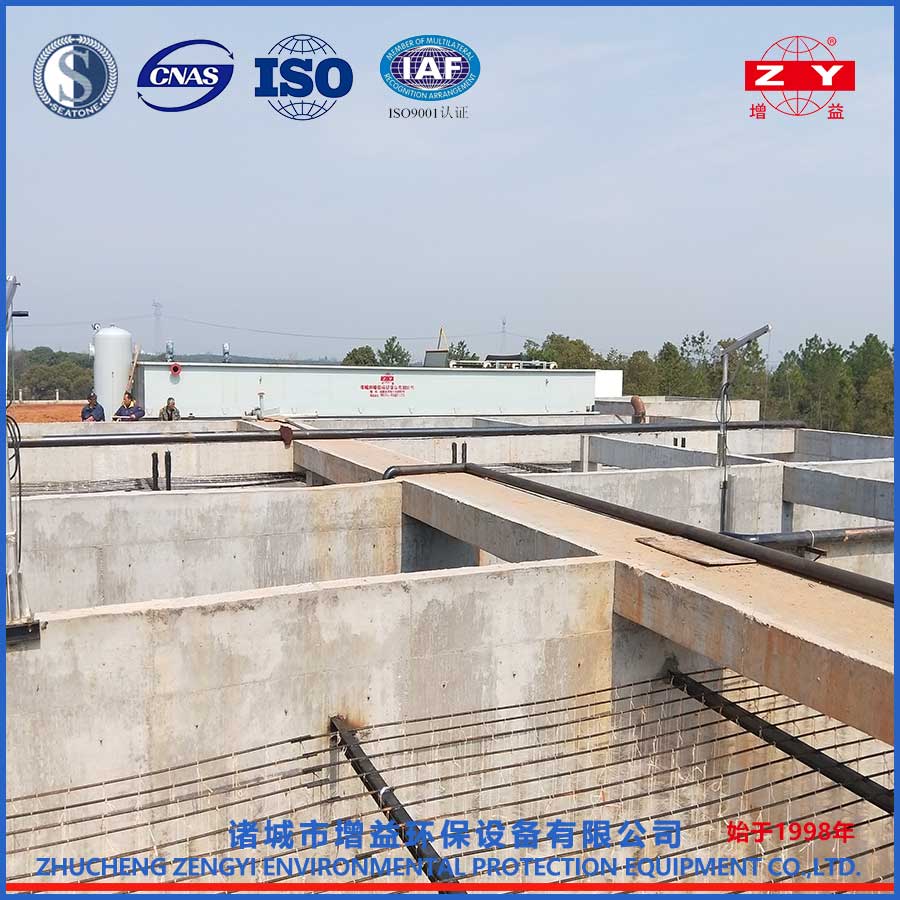 養豬污水處理現場